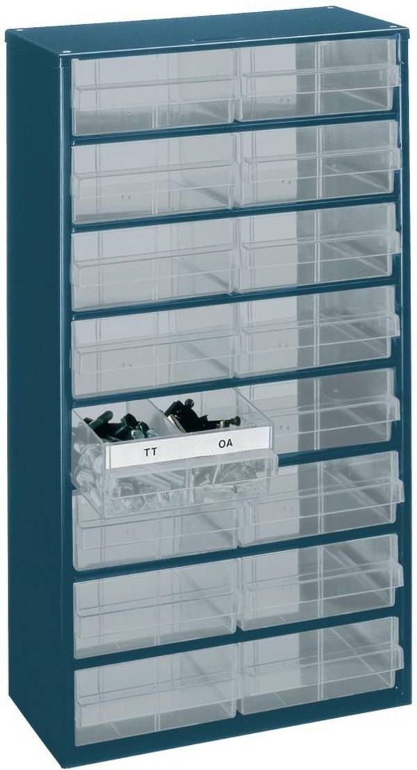 Schubladenmagazin Typ 1216-04 blau