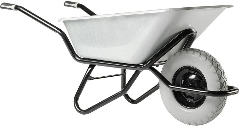 Schubkarre CLIPSO Excellium 120 L verzinkt PS Rad-0