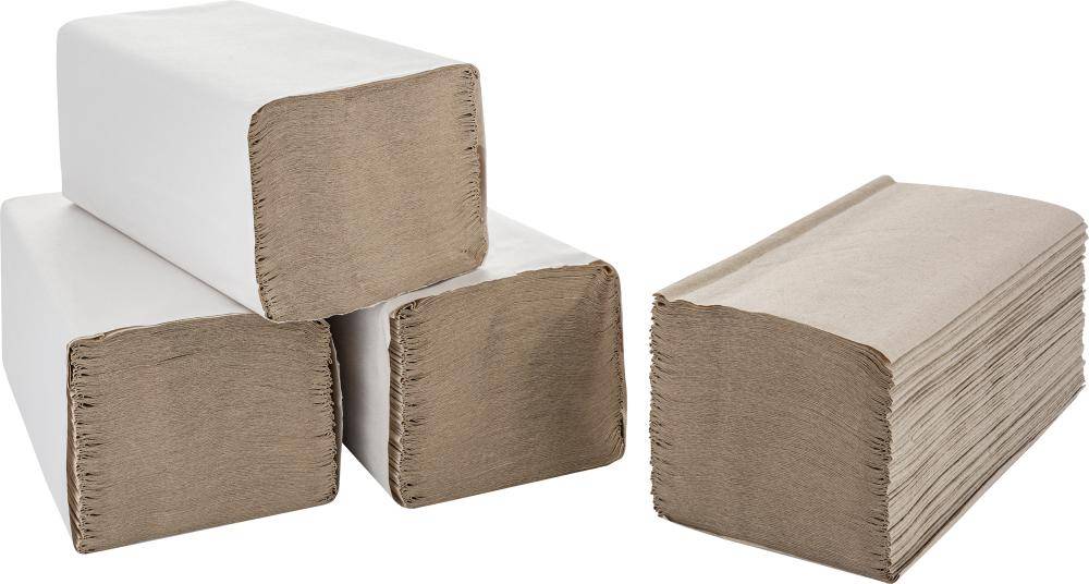 ELOS Falthandtücher Recyclingpapier natur-0