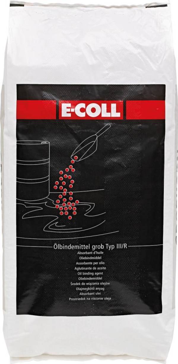 Ölbindemittel, Typ III/R,30L Sack, grob E-COLL