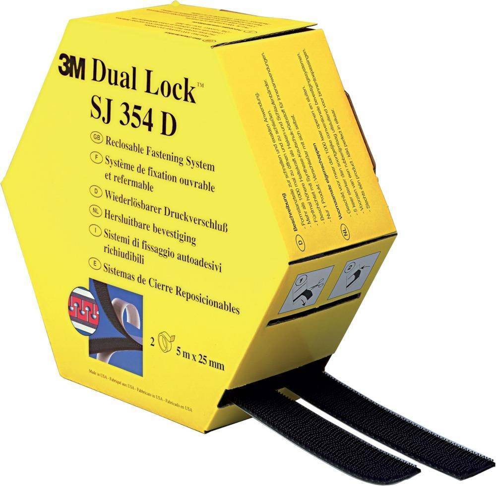 Dual Lock SJ354D Flexibl.Druckverschluss 2x5m 3M - Artikel: 4001895502330-0