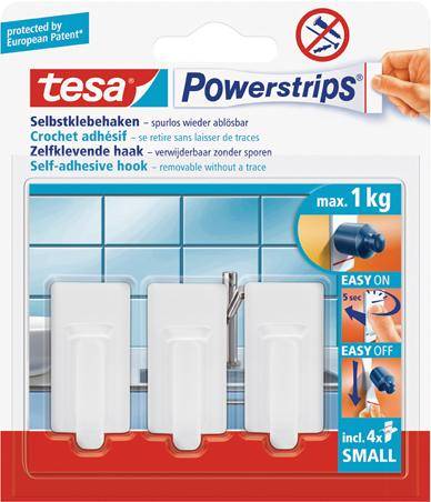 Powerstrips Haken Small Oval chrom-0