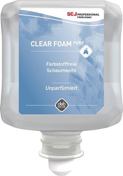 Schaumseife Clear FOAM Pure 1l f.4707 020 186 Kartusche-0