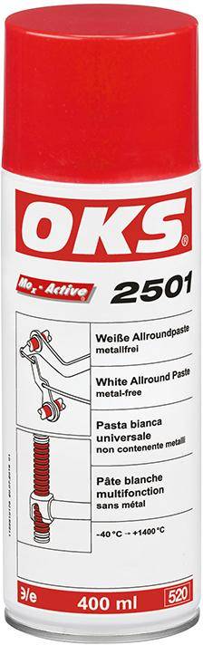 Weiße Allroundpaste Spraymetallfrei OKS 2501 400ml-0
