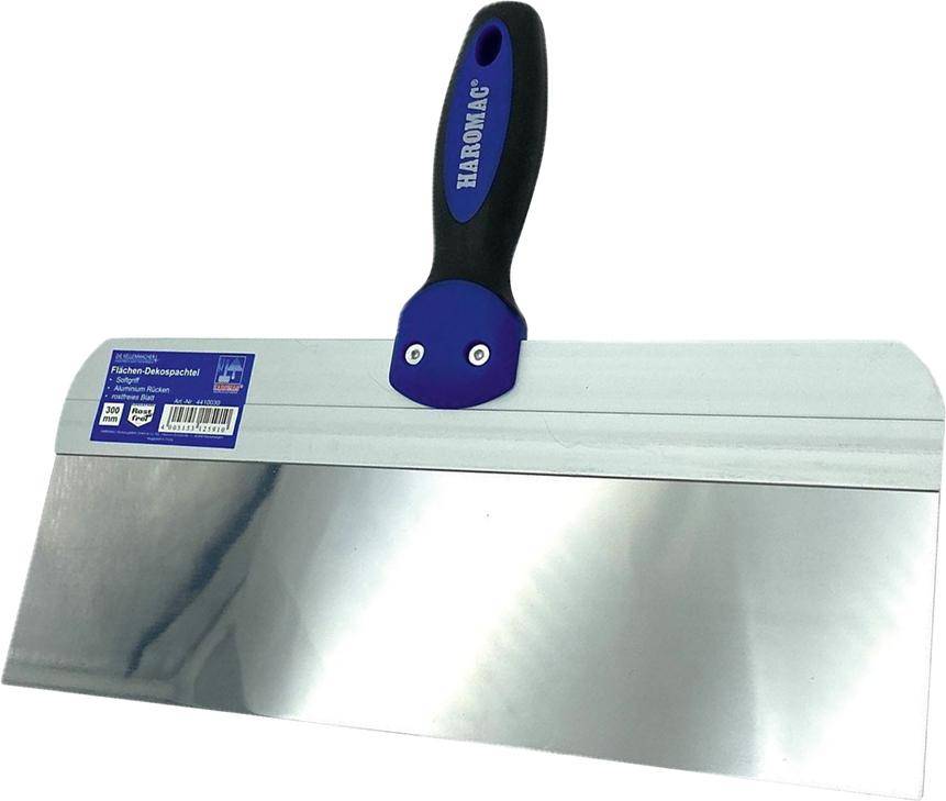 HAROMAC Flächen-Dekospachtel 300mm Alurücken Softgriff-0