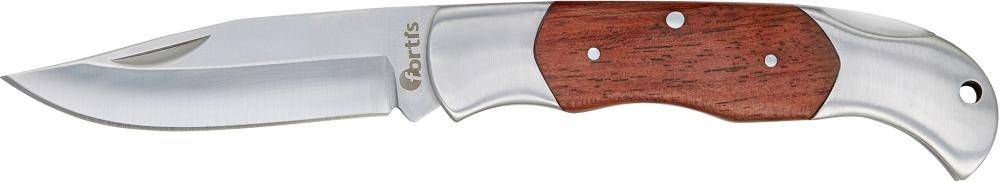 Arbeitsmesser Holz im Lederetui 175mm FORTIS-0