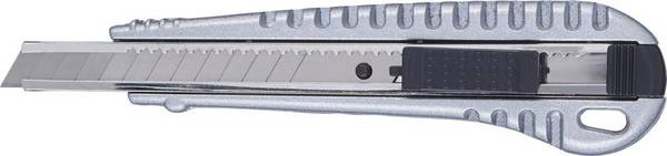 Cuttermesser Metall 9mm m. 1 Klinge FORTIS