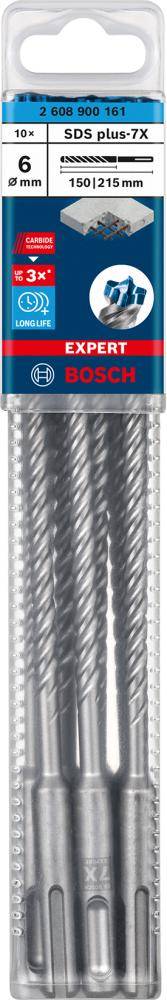 Hammerbohrer EXPERT 6,5x200x265mm Bosch VE à 10 Stück SDS plus-7X