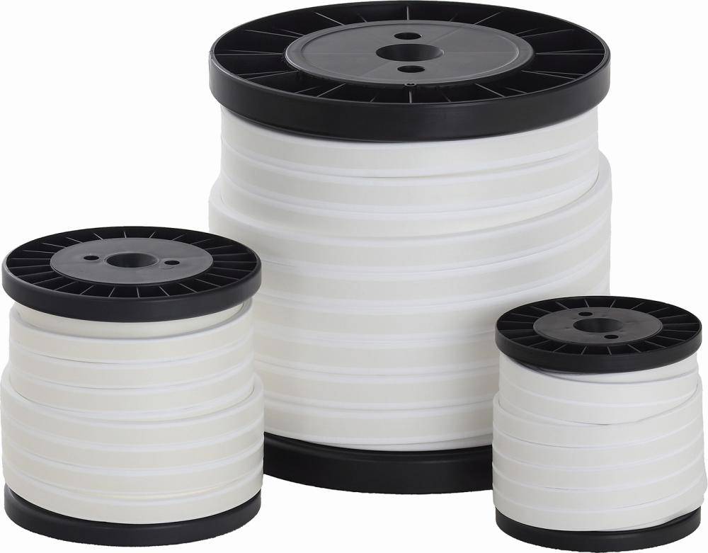 Flachdichtungsband PTFE, DIN 4360, 5,0mm B14mm, Spule 25m-0