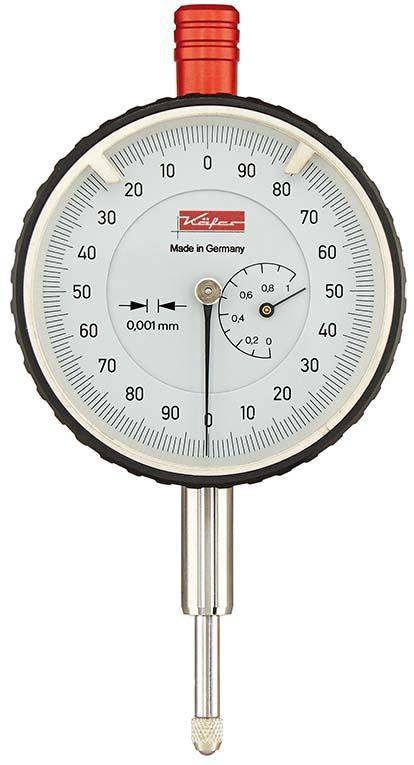 Feinmessuhr FM 1000 T linkslaufend beziffert KÄFER-0