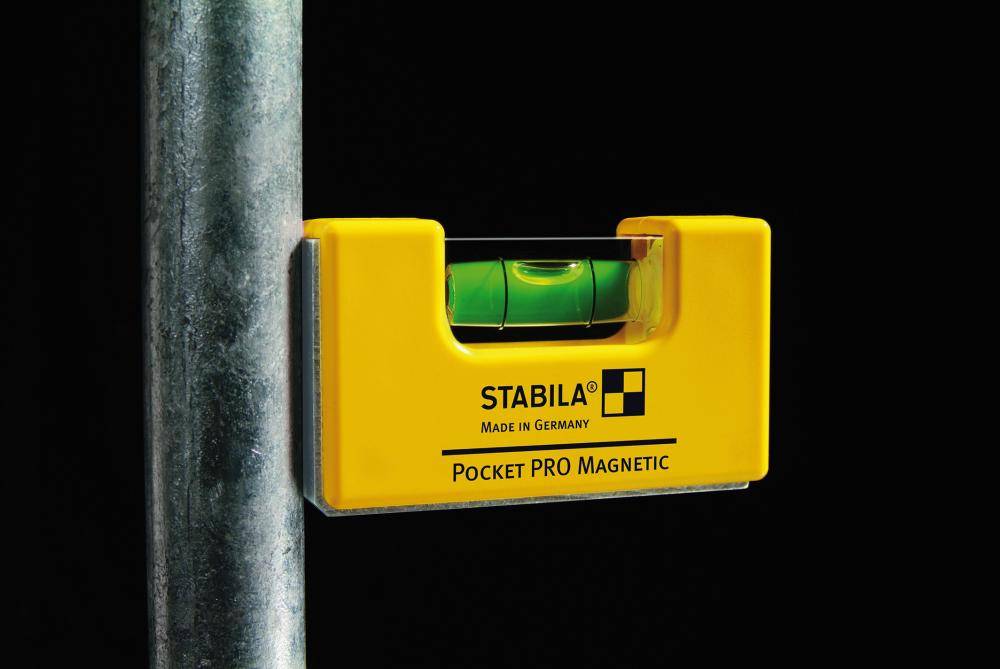 Stabila Mini-Wasserwaage Pocket ProMagn.17953-5