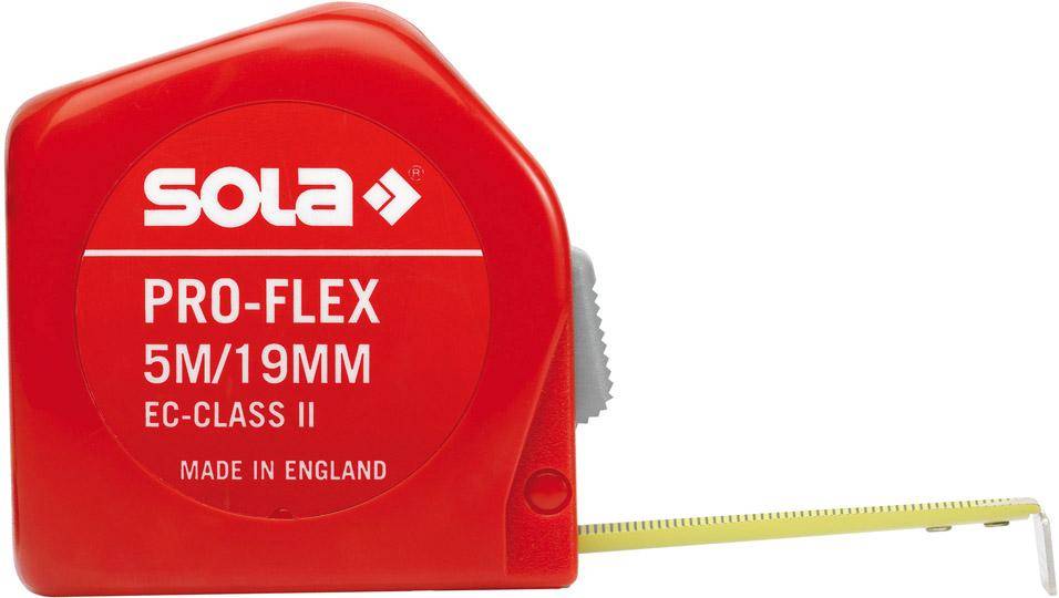 Taschenbandmaß Pro-Flex 3mx13mm gelb Sola - Artikel: 9002719017196-0