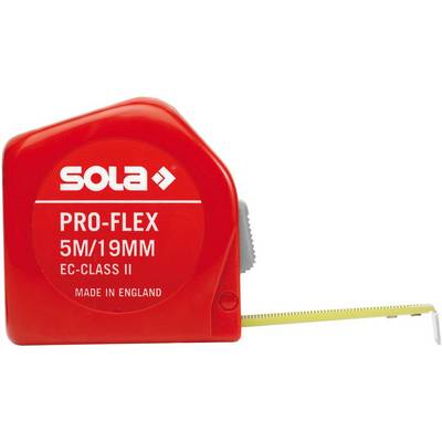 Taschenbandmaß Pro-Flex 3mx13mm gelb Sola - Artikel: 9002719017196-0