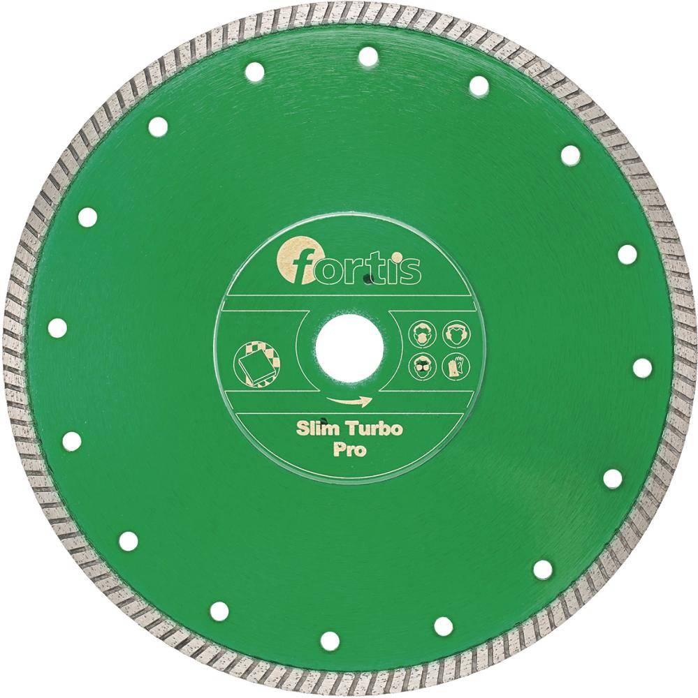Diamant-Trennscheibe Slim Turbo Pro Ø 300 mm mit Turbosegment 7 mm Bohrung 25,4 mm FORTIS-0
