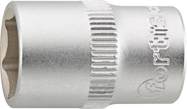 Steckschl.-Einsatz 3/8" 13 mm 6kt. FORTIS