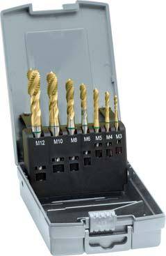 Maschinengewindebohrer- Set DIN371/376 HSSE TiN Form C M3-M12 GÜHRING-0