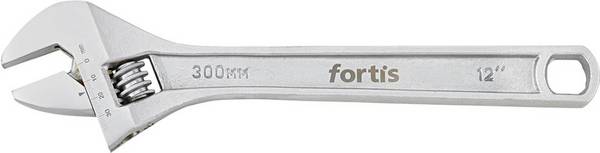 Rollgabelschlüssel 12" 300mm verchromt FORTIS