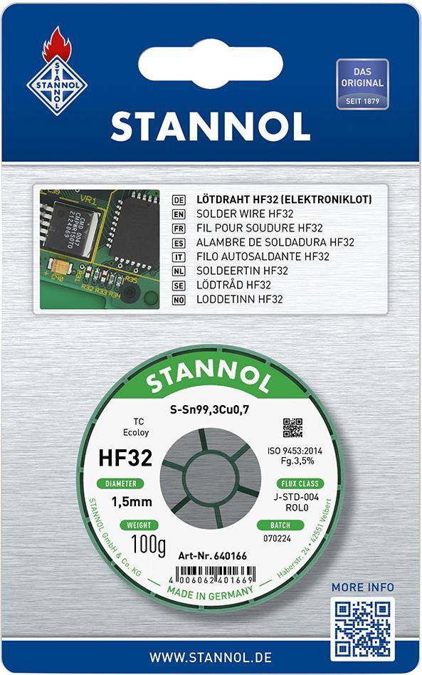 Elektroniklot Nr.940346SB100 g Stannol-0