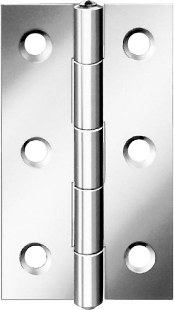 Vormann Schmale Scharniere 60x34mm Edelstahl rostfrei 010501060