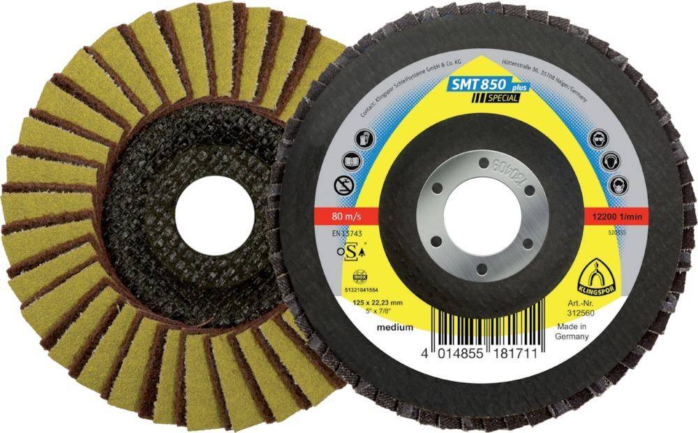Schleifmopteller SMT850+ 125mm K80 Klingspor-0