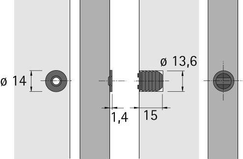 Haftmagnetschnäpper,13157weiß,4kg Hettich-2