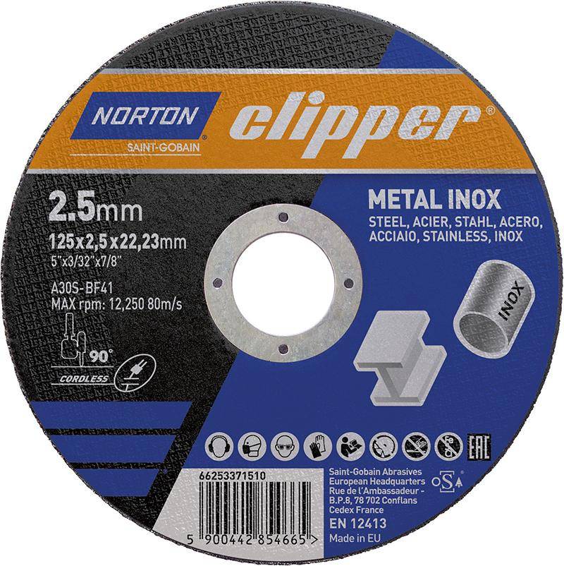 Trennscheibe Metall-Inox A30S-125x2.5x22.23mm-0