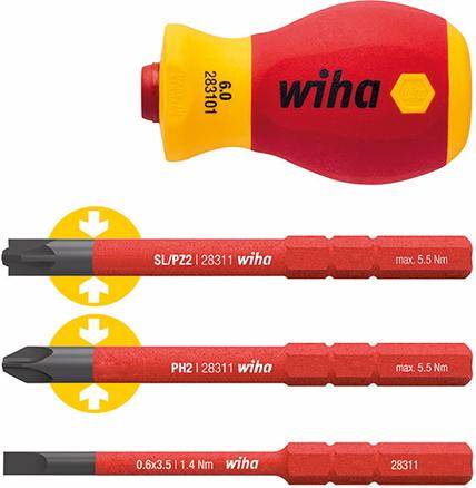 Schraubendreher Set VDE 4tlg. SoftFinish Wiha-0