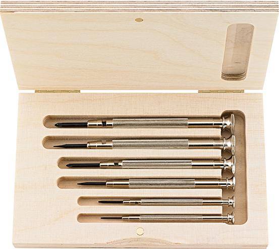 Feinmechanikerschraubendrehersatz 250 6tlg.Schlitz/PH TURNUS