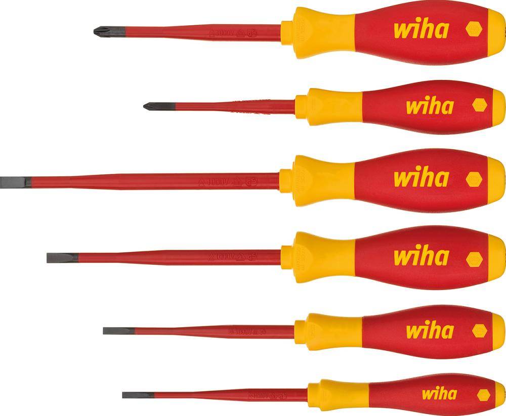 VDE-Schraubendreher-Satz slimFix Schlitz/PH 6-tlg. 35389-0