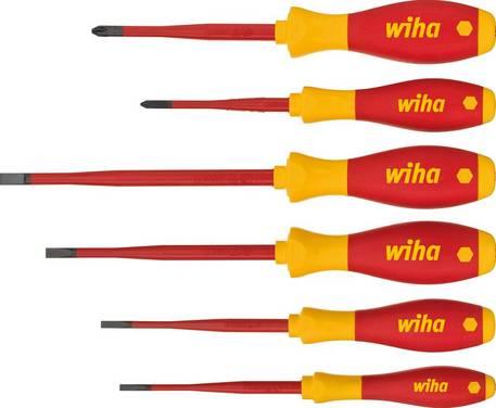 VDE-Schraubendreher-Satz slimFix Schlitz/PH 6-tlg. 35389