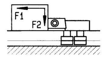 Tiefspannbacke Bulle,Nr. 6490 20mm M16 AMF-4