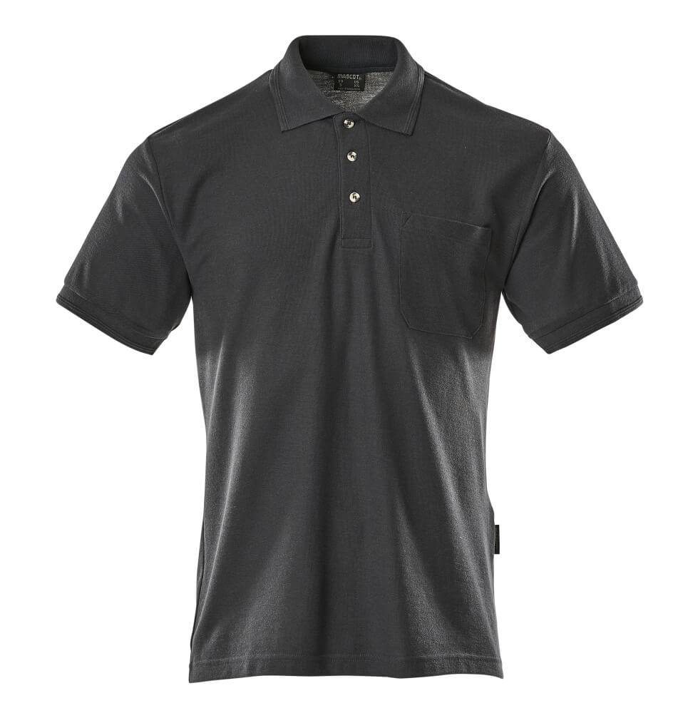 Mascot Polo-Shirt mit Brusttasche MASCOT® Borneo Schwarzblau, L-0