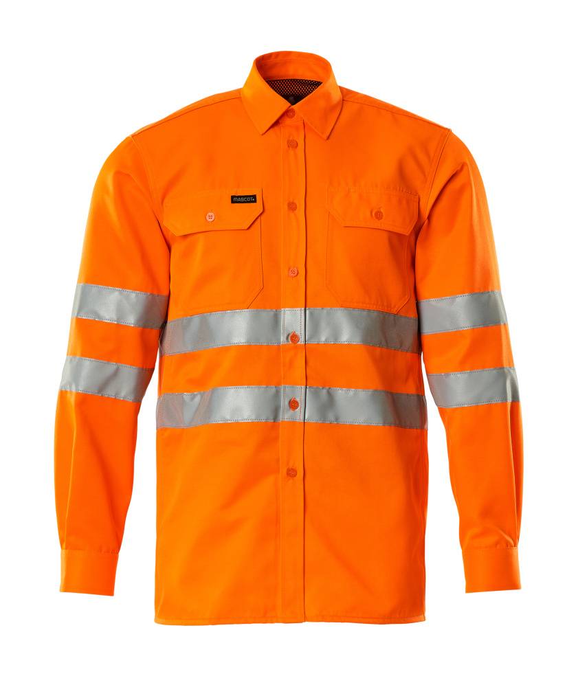Hemd MASCOT® Jona Hi-vis Orange, 47-48-0