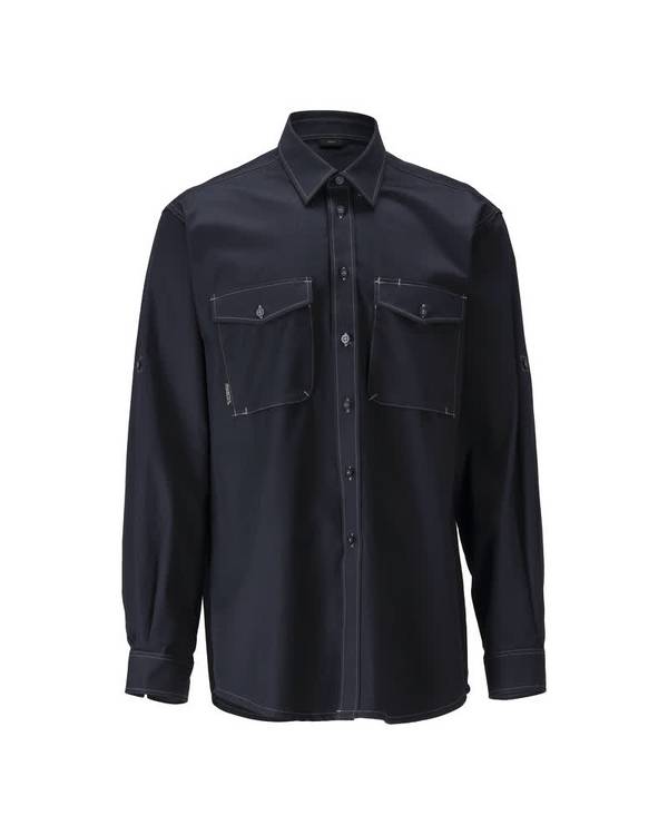 Hemd MASCOT® Greenwood Schwarzblau, 45-46