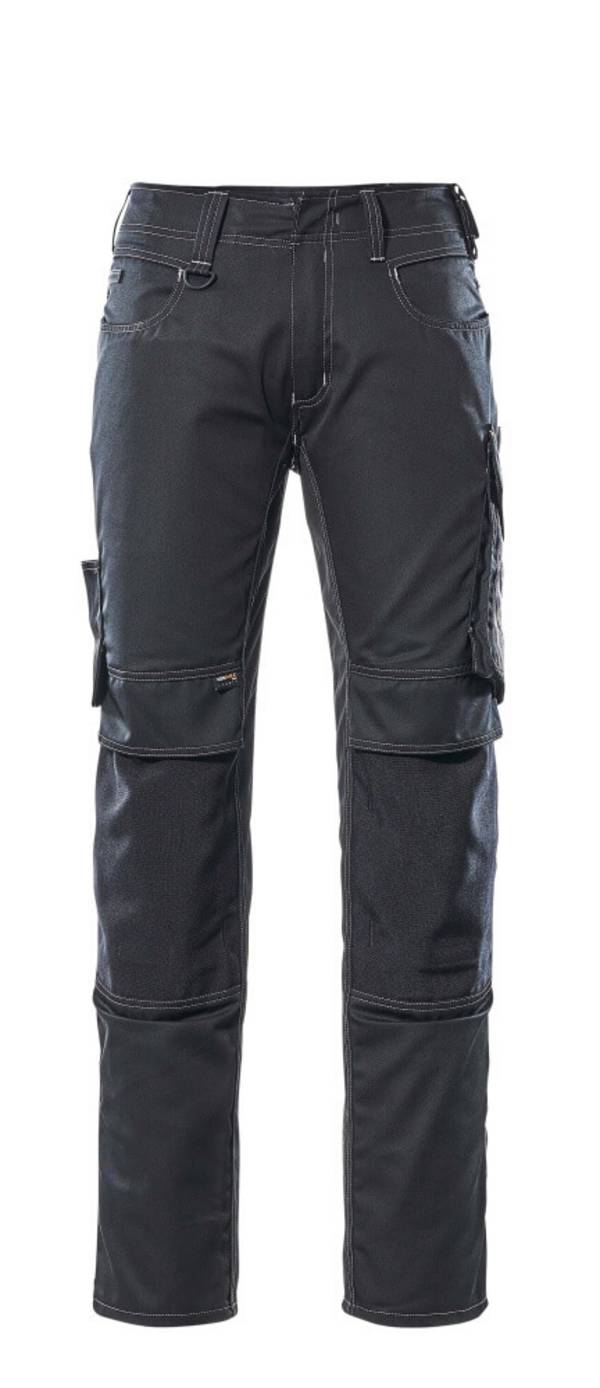 Mascot Hose mit Knietaschen MASCOT® Mannheim Schwarz/Dunkelanthrazit, 90C58