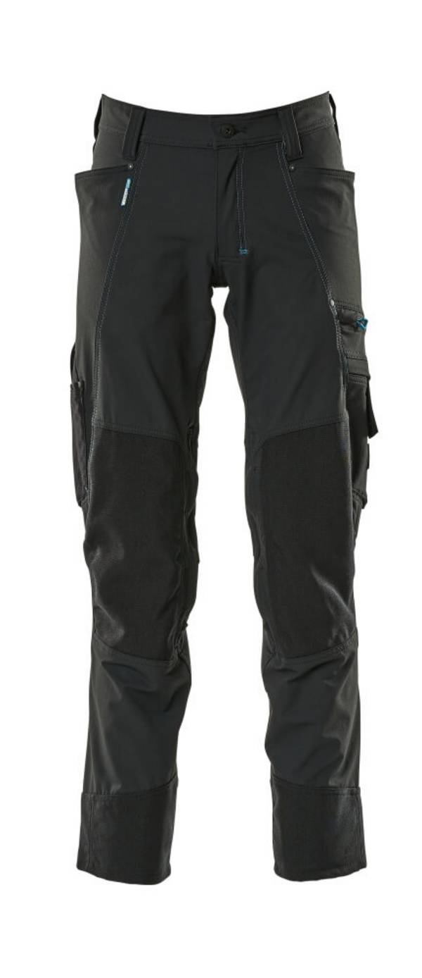 Mascot Hose mit Knietaschen Schwarz, 76C58