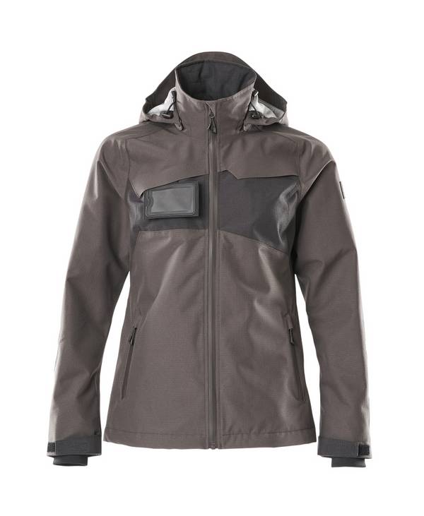 Hard Shell Jacke Dunkelanthrazit/Schwarz, 2XL