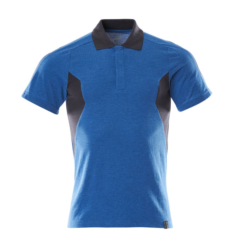 Mascot Polo-Shirt Azurblau/Schwarzblau, XL ONE-0
