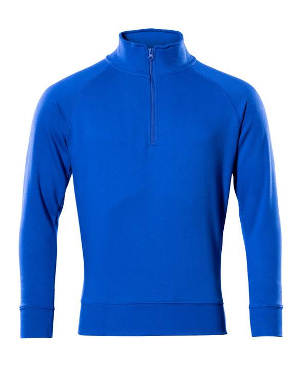 Mascot Sweatshirt mit kurzem Reißverschluss MASCOT® Nantes Kornblau, 4XL