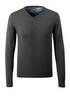 Strickpullover Dunkelanthrazit/Hellgrau-meliert, XL
