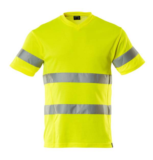 T-Shirt Hi-vis Gelb, 3XL