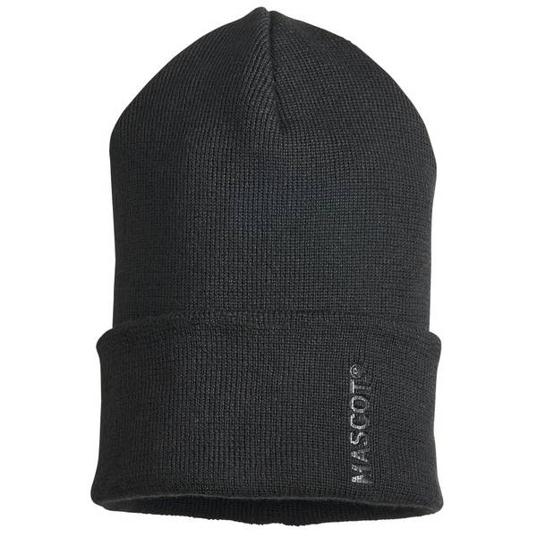 Strickmütze Schwarz, ONE
