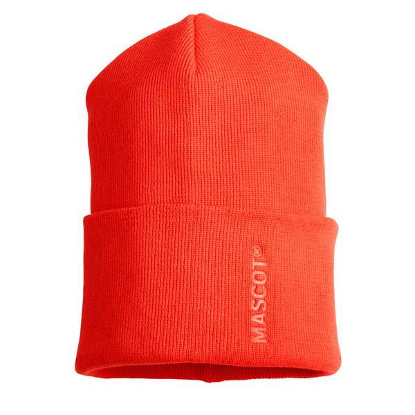 Strickmütze Hi-vis Rot, ONE