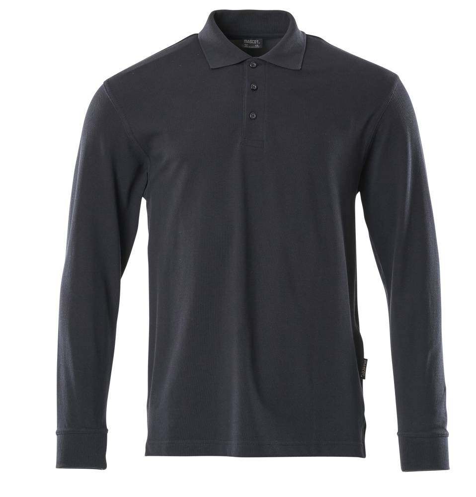 Mascot Polo-Shirt, Langarm MASCOT® Manila Graphitblau, 4XL-0