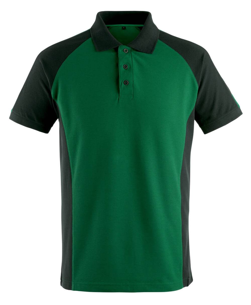 Poloshirt Bottrop, MG, Gr.3XL,grün/schw.-0
