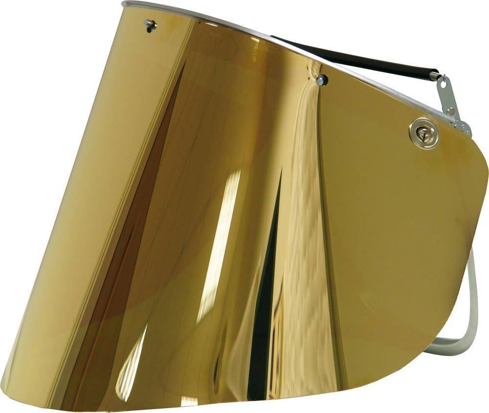 Schutzscheibe grün,PC, 500x250x1mm,goldbedampft-0