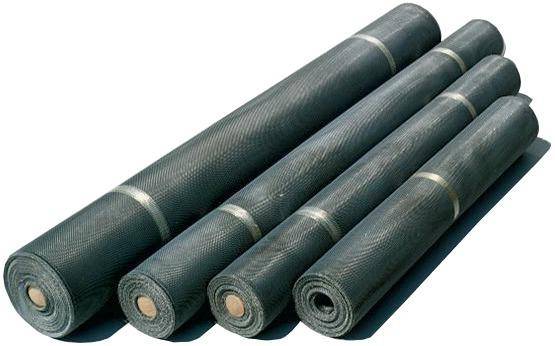 Fenstergewebe 0,80x30m Fiberglas schwarz-0