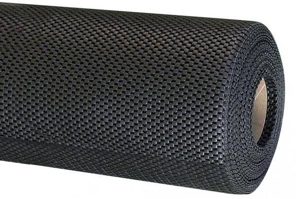 Antirutsch-Matte Rollenware, 3,3mm, 50 cm x 10m BLACK CAT
