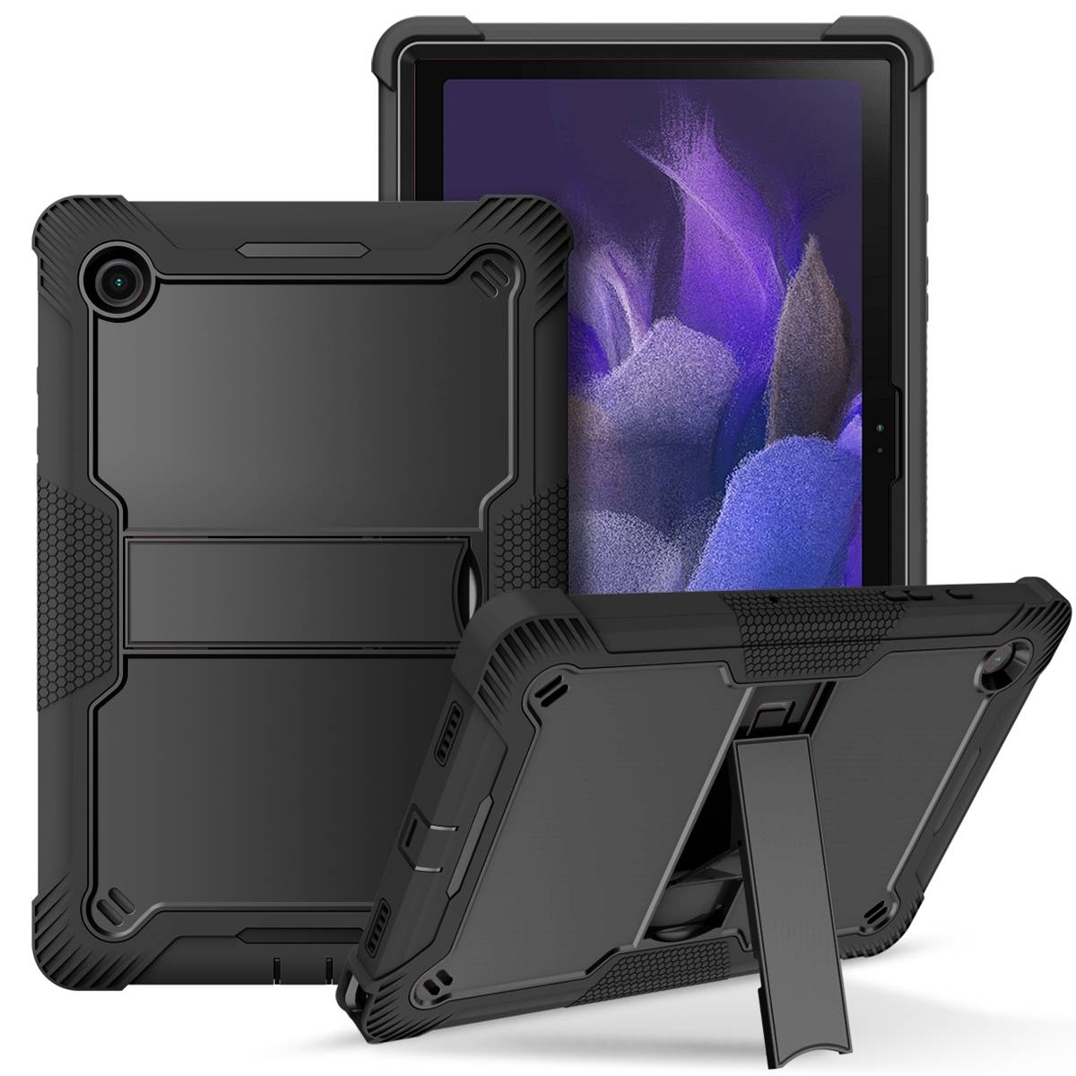 Für Samsung Galaxy Tab A8 2021 Schwarz Tablet Tasche Etuis Case Hülle Cover Neu-0