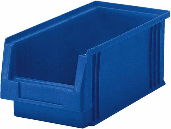 Sichtlagerkasten PLK 3a B150xT290xH125 mm blau
